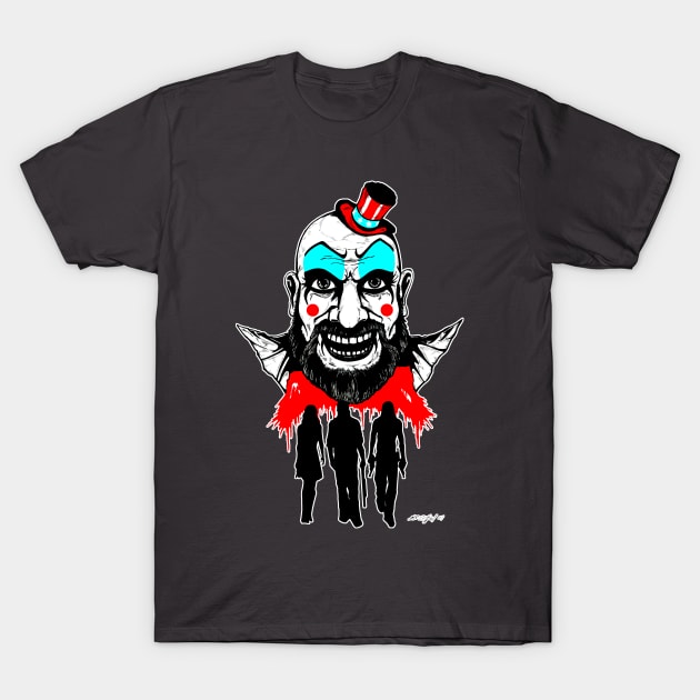 Captain Spaulding T-Shirt by ArtofOldSchool